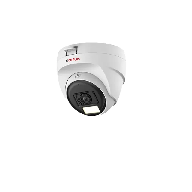 CP Plus Illumax 2.4MP Dome Camera Color Night Vision MIC Audio Smart Dual Light Motion Detection