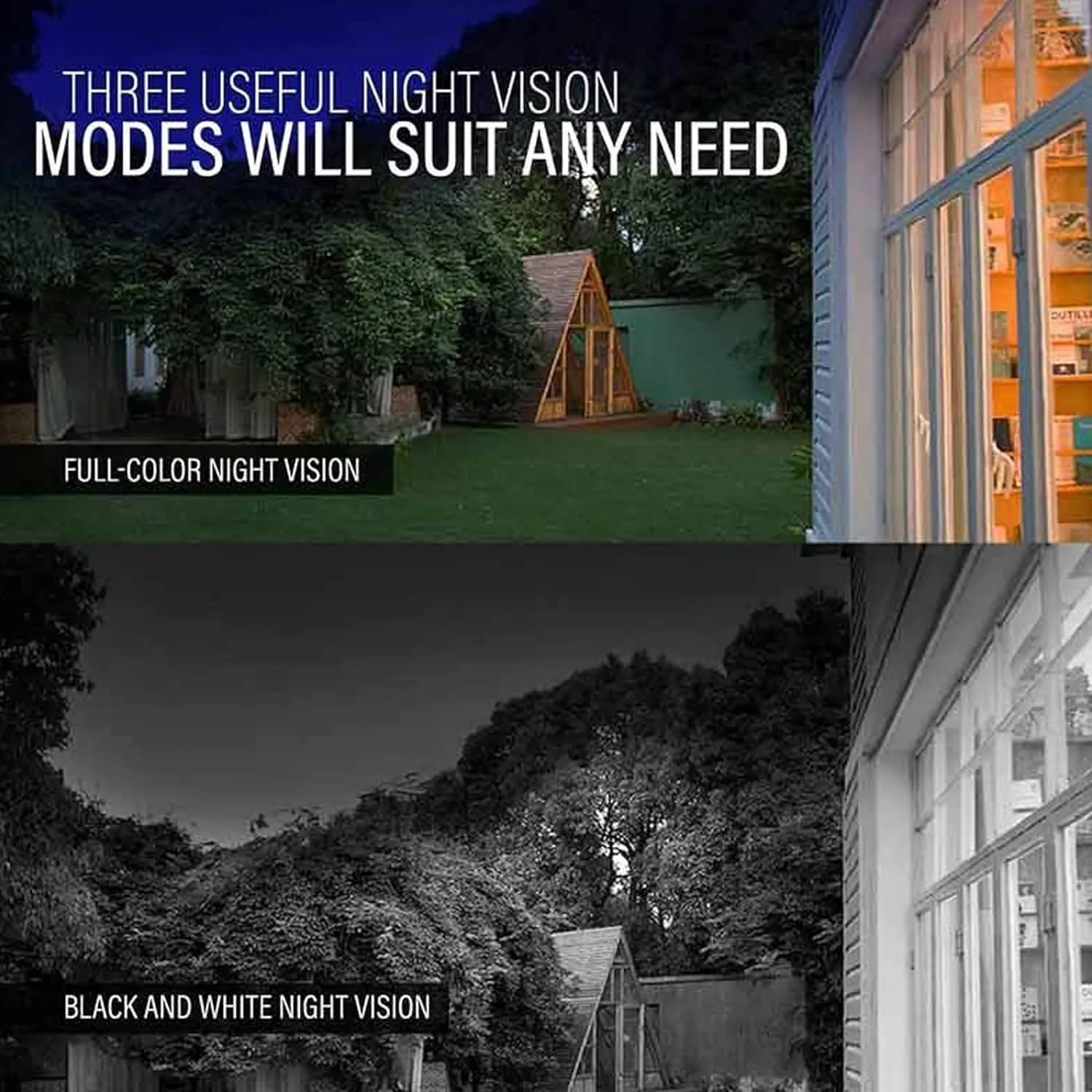 CP Plus Illumax 2.4MP Dome Camera Color Night Vision MIC Audio Smart Dual Light Motion Detection — CCTV Camera, view 3