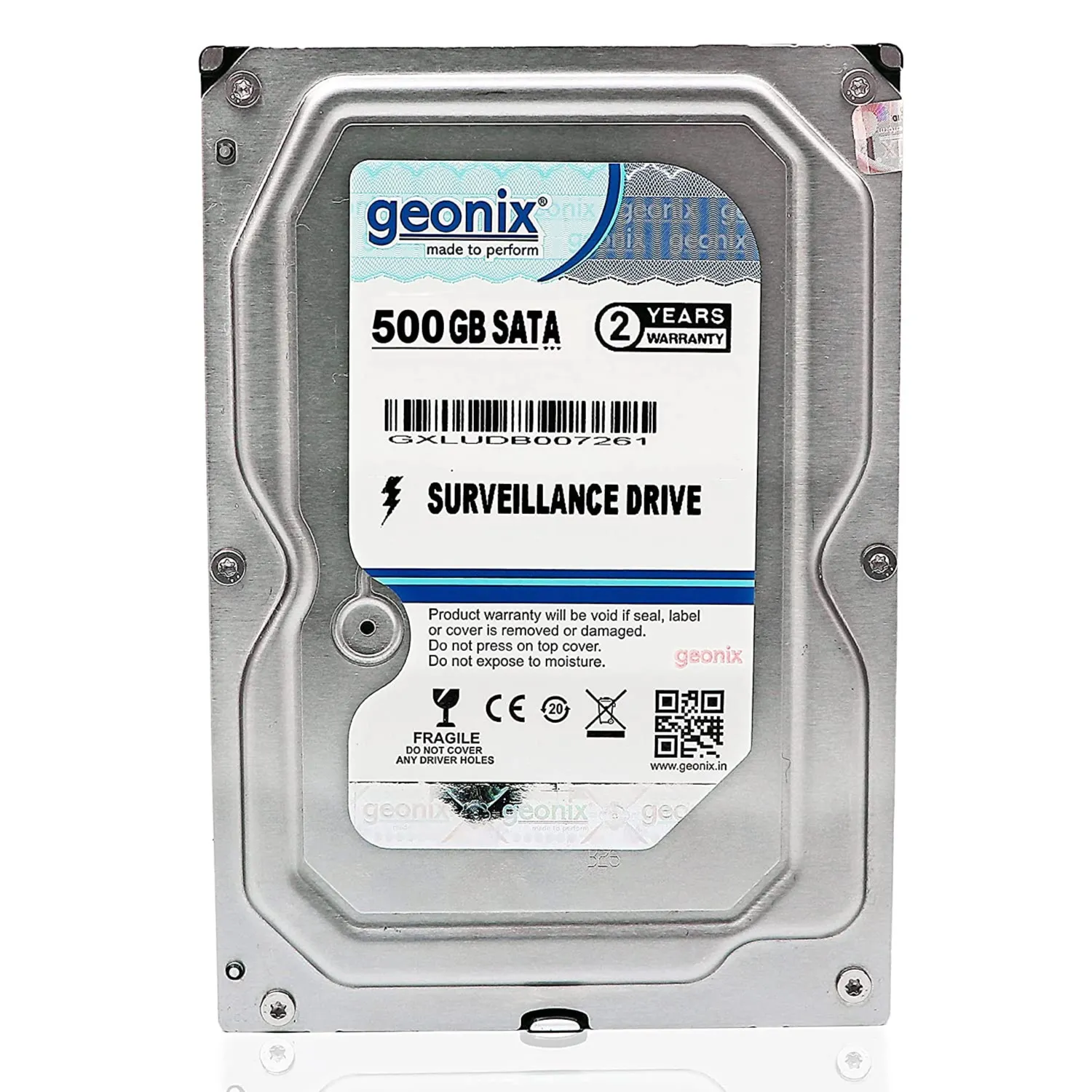 GEONIX 500GB SATA Hard Drive for Desktop I DVR I NVR — CCTV Camera, view 4