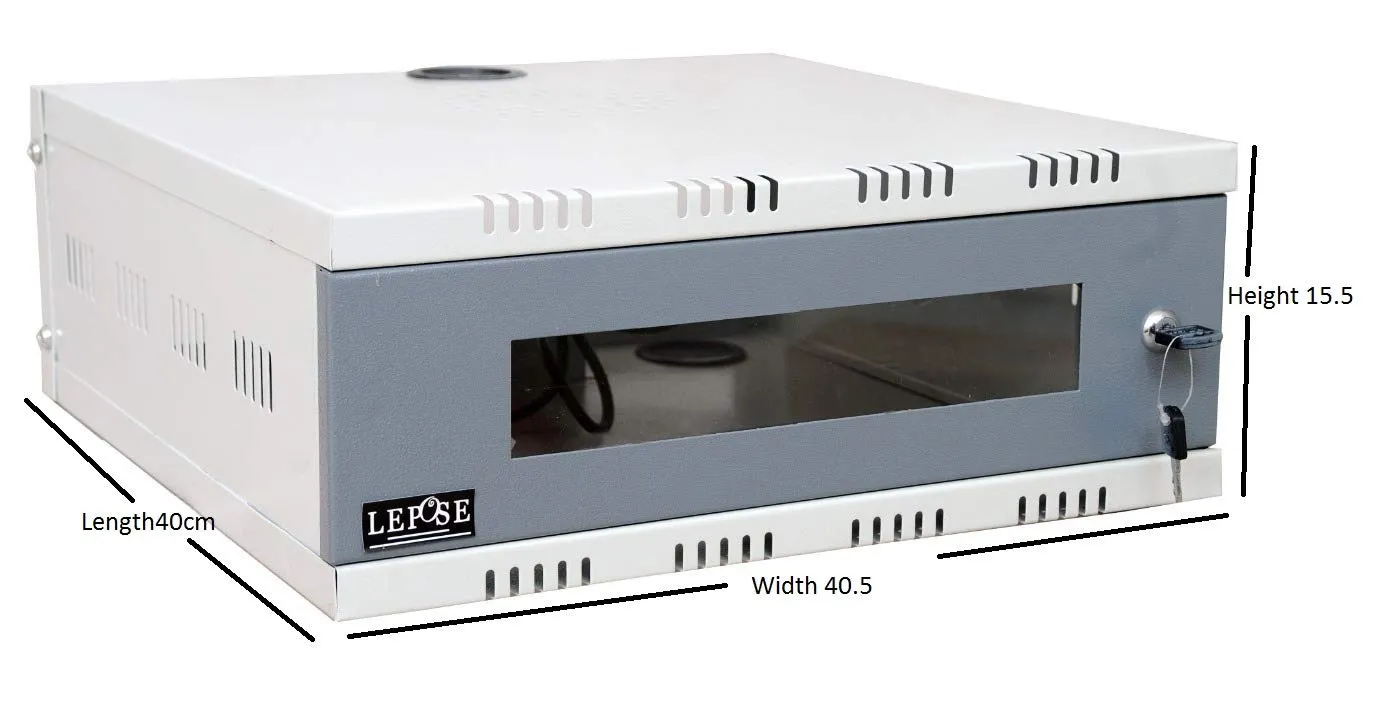 ADNET Wall Mount CCTV/DVR/NVR Rack 2U — view 2
